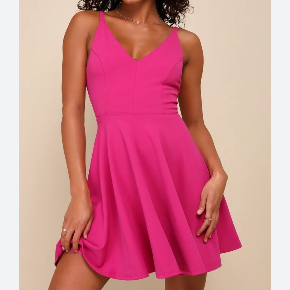 Lulus NWT Pink‎ Sleeveless Party Dress Size XS